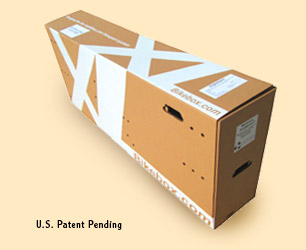 Specialized Bicycle Bike Large Cardboard Box Shipping Transport Postal Storage 